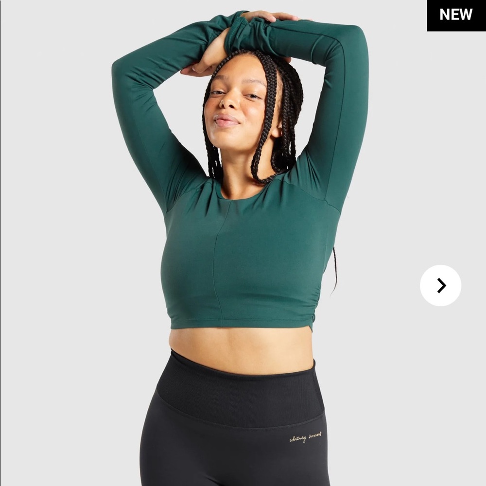Whitney Simmons x Gymshark Crop Top in Amazon